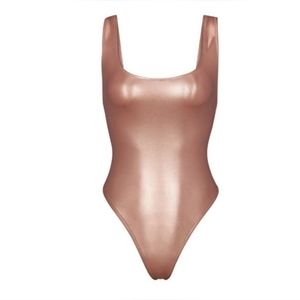 NWT Skims Metallic One Piece Swimsuit - Size Large